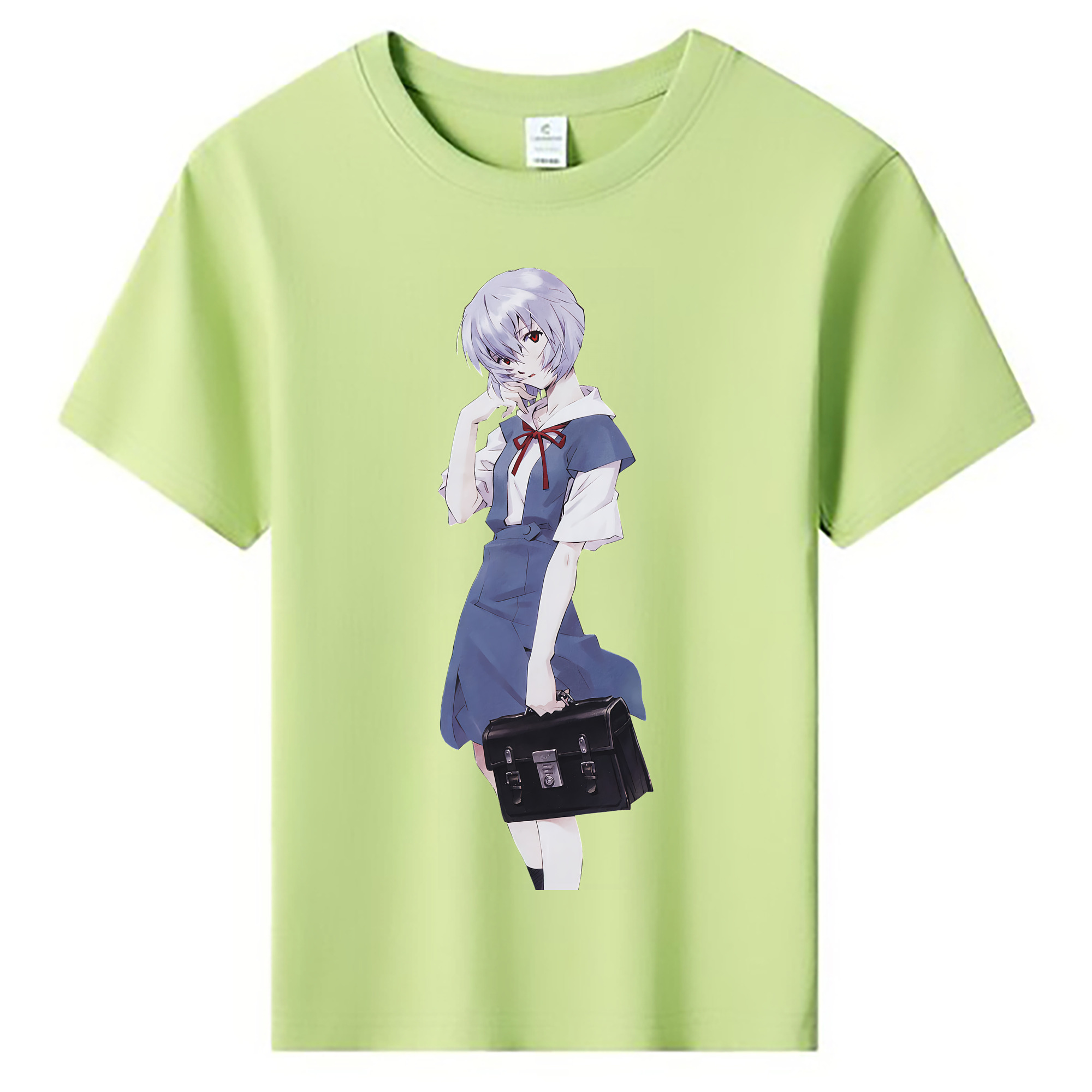 （画像用） EVA 新世紀エヴァンゲリオン 綿100％キッズTシャツ（フロントプリント）
